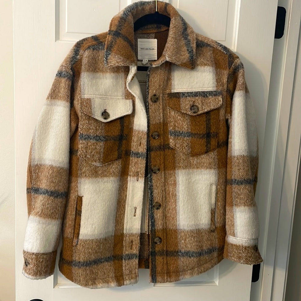 Plaid Shacket - image 1